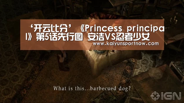 ‘开云比分’《Princess principal》第5话先行图 安洁VS忍者少